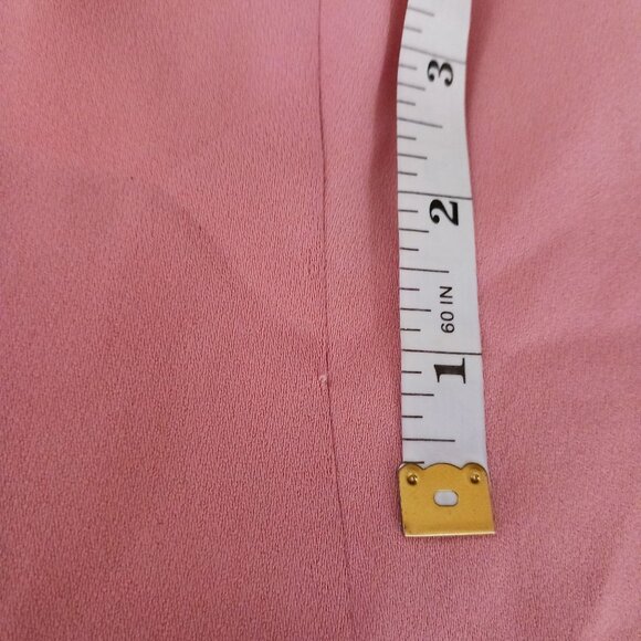 FLAWED, NWOT,‎ Dessy Collection, 6, Off-the-Shoulder Trumpet Gown Desert Rose - Picture 8 of 13